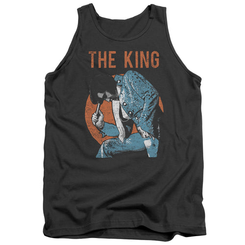 Elvis Presley Mic In Hand Tank Top