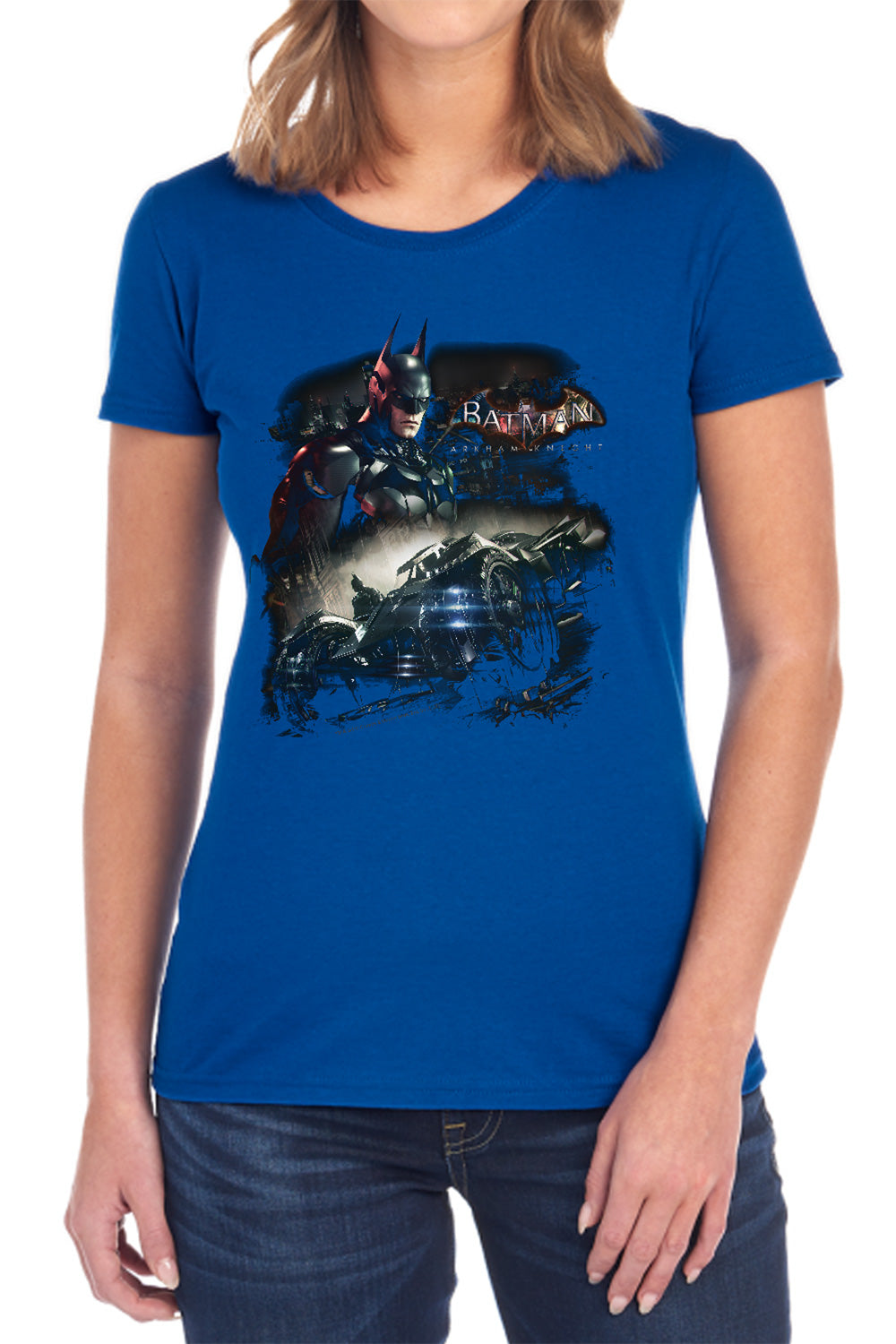 Batman Knight Rider Womens T-Shirt