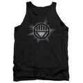 Green Lantern Black Glow Tank Top