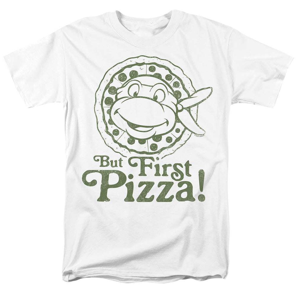 Teenage Mutant Ninja Turtles But First Pizza T-Shirt
