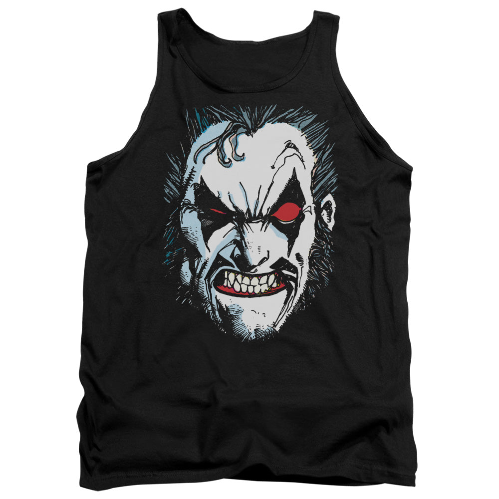 Justice League In Lo Face Tank Top