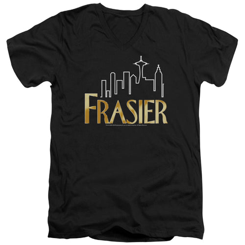 Frasier Frasier Logo V-Neck T-Shirt