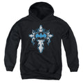 Batman Gothic Steel Logo Youth Hoodie
