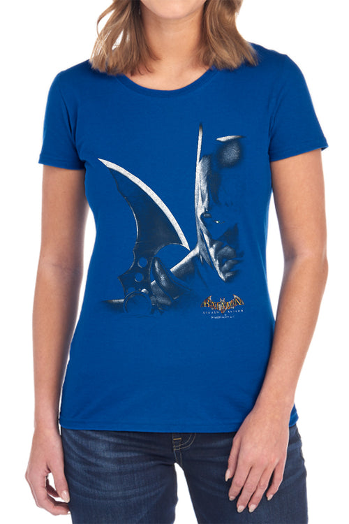 Batman Arkham Batman Womens T-Shirt