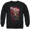 Justice League Blood Splattered Crewneck Sweatshirt