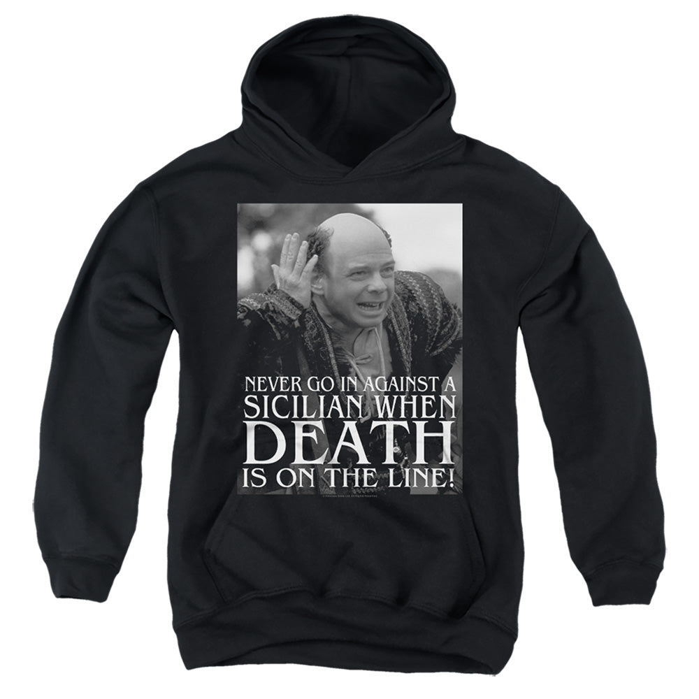 The Princess Bride Sicilian Black Youth Hoodie