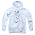 Roger Waters The Wall White Youth Hoodie