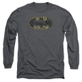 Batman Tattered Logo Long Sleeve T-Shirt