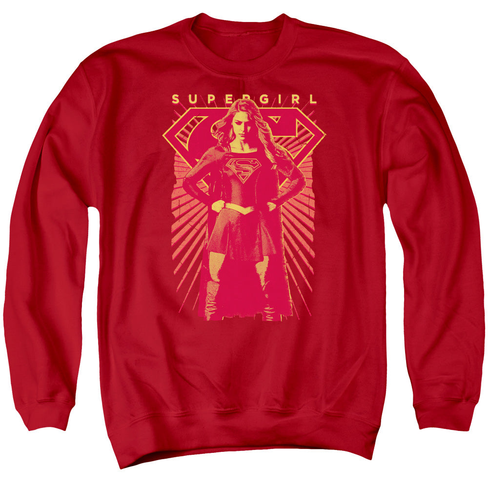 Supergirl Ready Set Crewneck Sweatshirt