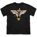 Wonder Woman WW 80th Collage Logo Youth/Toddler T-Shirt