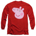 Peppa Pig Face Long Sleeve T-Shirt