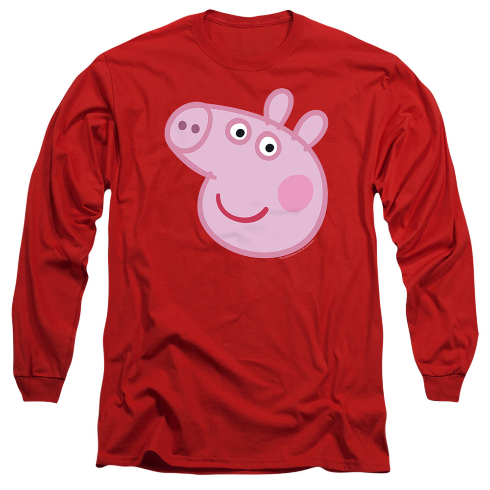 Peppa Pig Face Long Sleeve T-Shirt