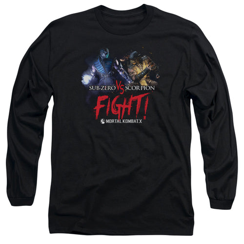 Mortal Kombat X Fight Long Sleeve T-Shirt
