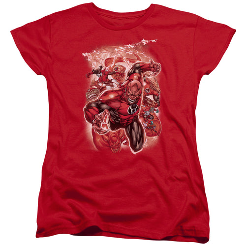 Green Lantern Red Lanterns #1 Womens T-Shirt