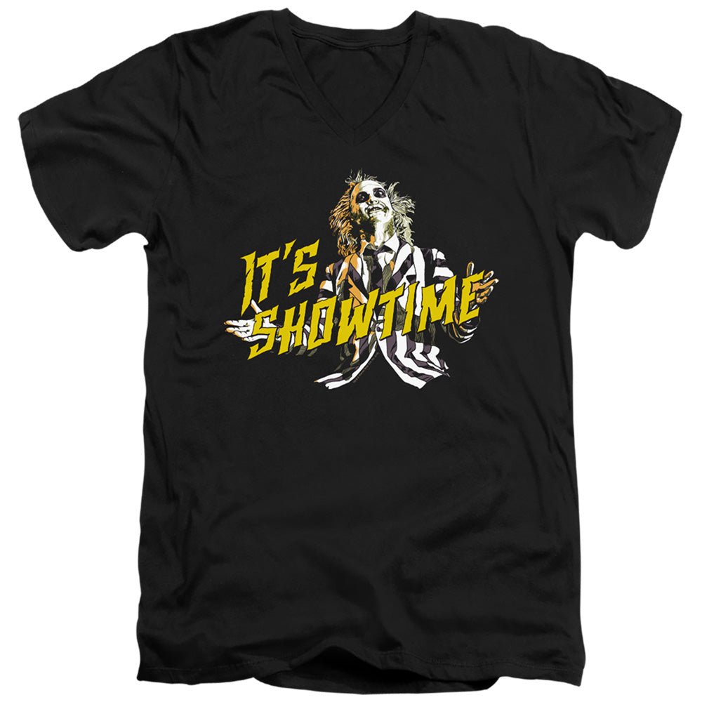 Beetlejuice Showtime V-Neck T-Shirt