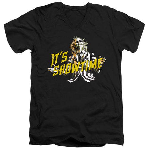 Beetlejuice Showtime V-Neck T-Shirt