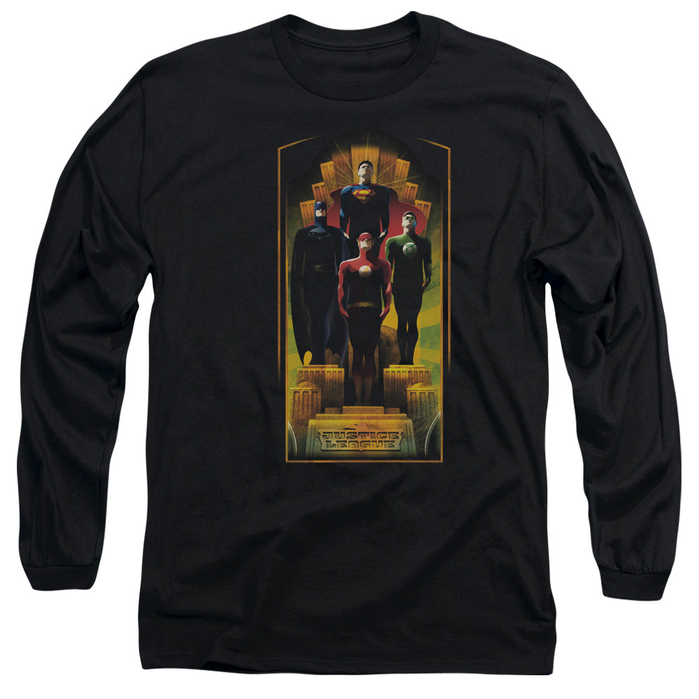 Justice League Deco Long Sleeve T-Shirt
