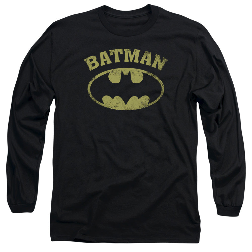 Batman Over Symbol Long Sleeve T-Shirt