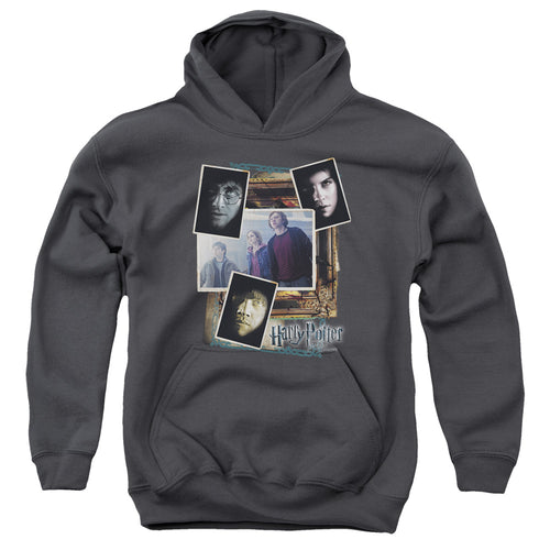 Harry Potter Trio Collage Youth Hoodie