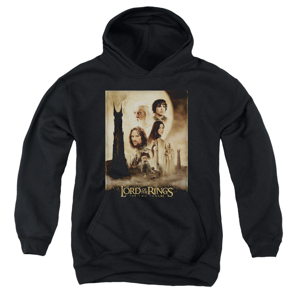 Lord of the Rings Two Towers Poster Youth Hoodie