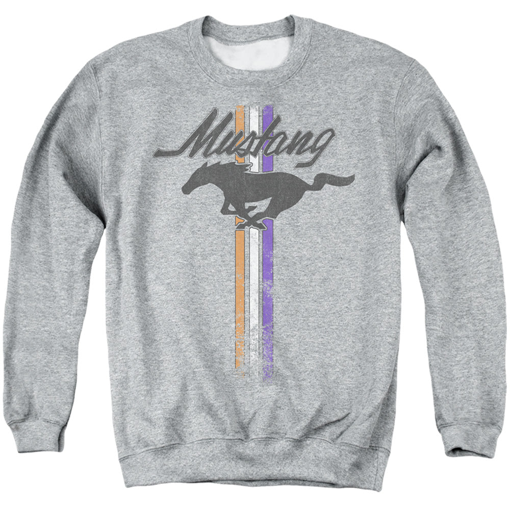 Ford Mustang Stripes Crewneck Sweatshirt