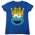 Sesame Street Christmas Nutcracker Cookie Monster Womens T-Shirt