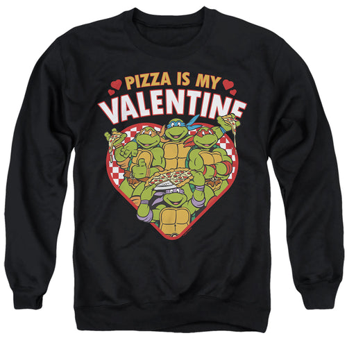 Teenage Mutant Ninja Turtles Pizza Is My Valentine Crewneck Sweatshirt