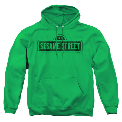 Sesame Street One Color Dark Pullover Hoodie