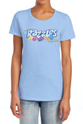 Dubble Bubble Razzles Distressed Logo Womens T-Shirt