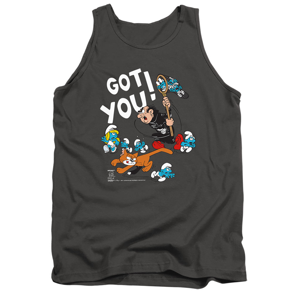 The Smurfs Gargamel and Azrael Tank Top