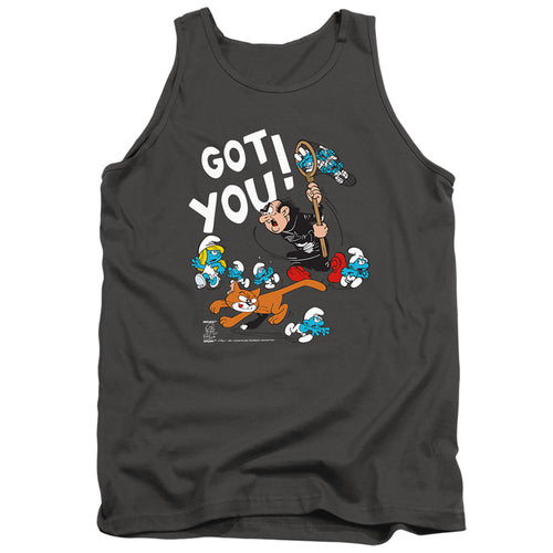 The Smurfs Gargamel and Azrael Tank Top