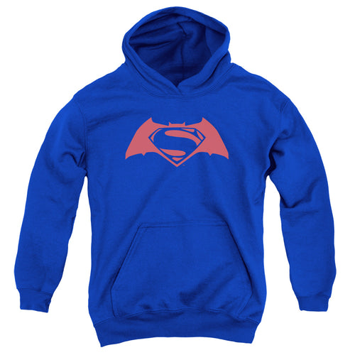 Batman v Superman Simple Logo Youth Hoodie