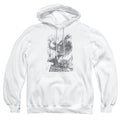 Batman Pencil Batarang Throw Pullover Hoodie