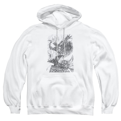 Batman Pencil Batarang Throw Pullover Hoodie