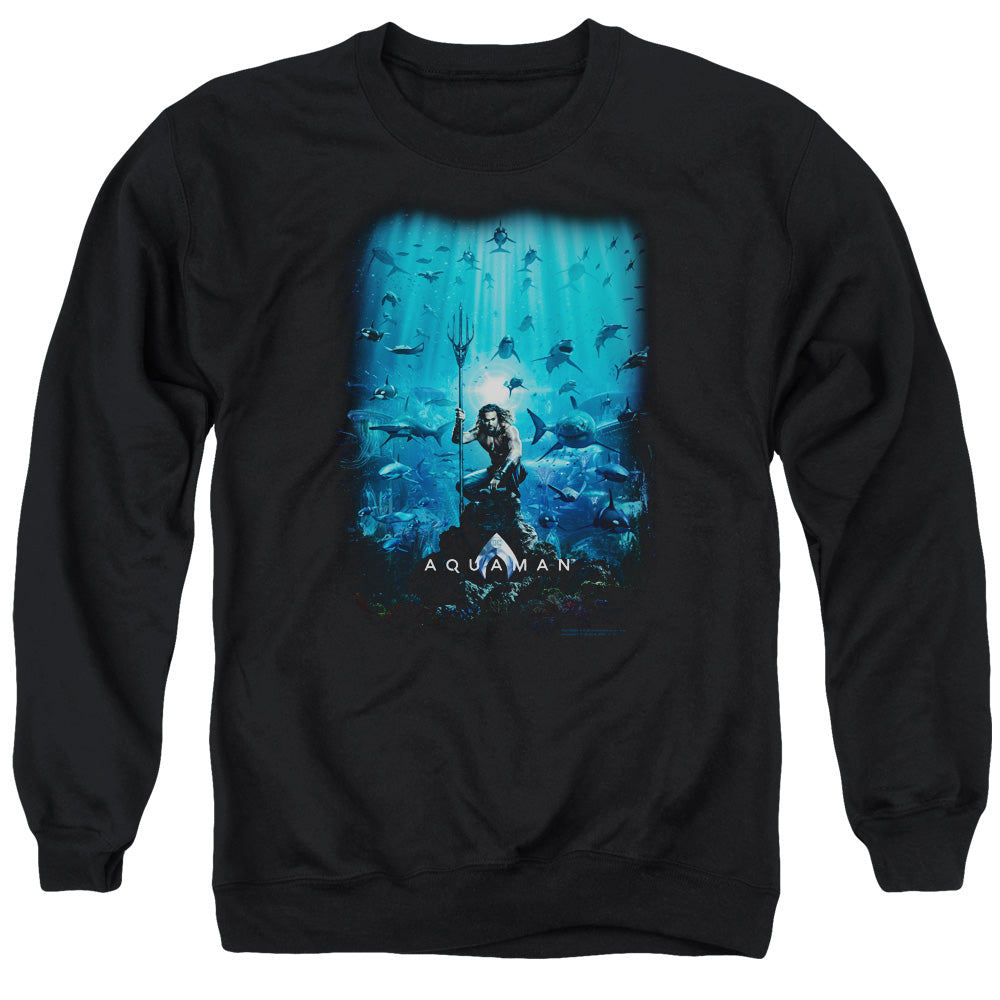 Aquaman Poster Crewneck Sweatshirt