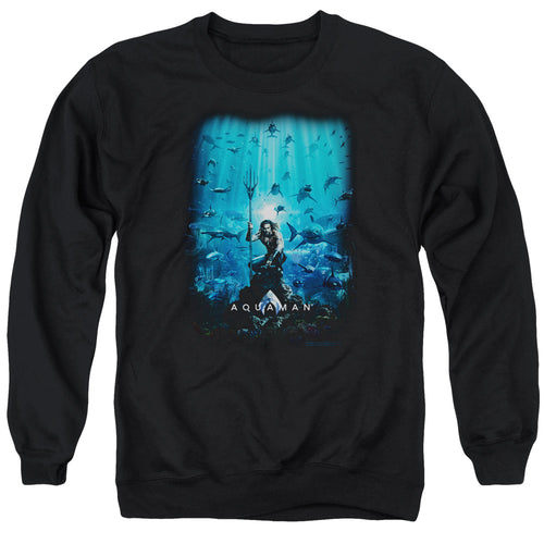Aquaman Poster Crewneck Sweatshirt