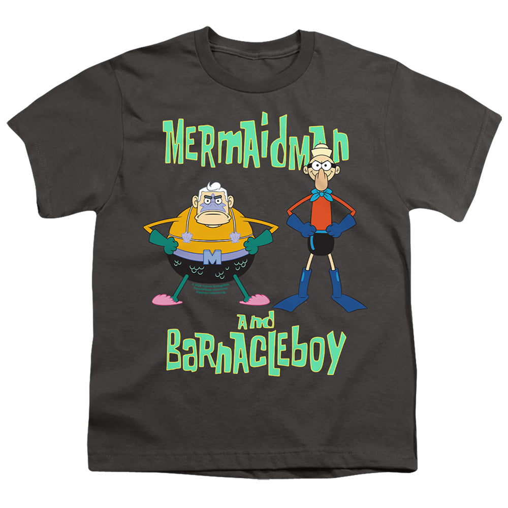 Spongebob Squarepants Mermaid Man and Barnacle Boy Youth/Toddler T-Shirt
