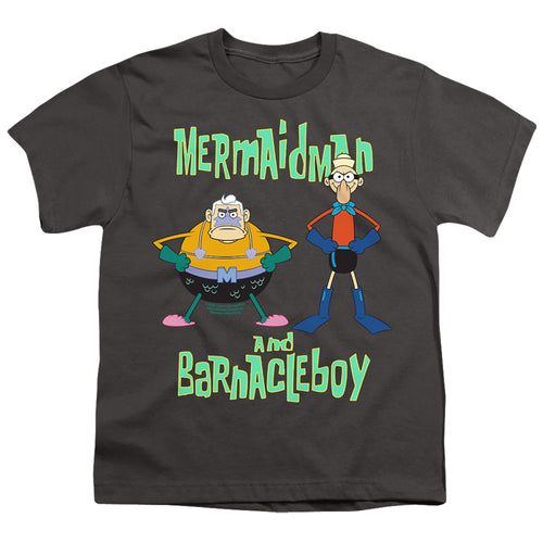 Spongebob Squarepants Mermaid Man and Barnacle Boy Youth/Toddler T-Shirt