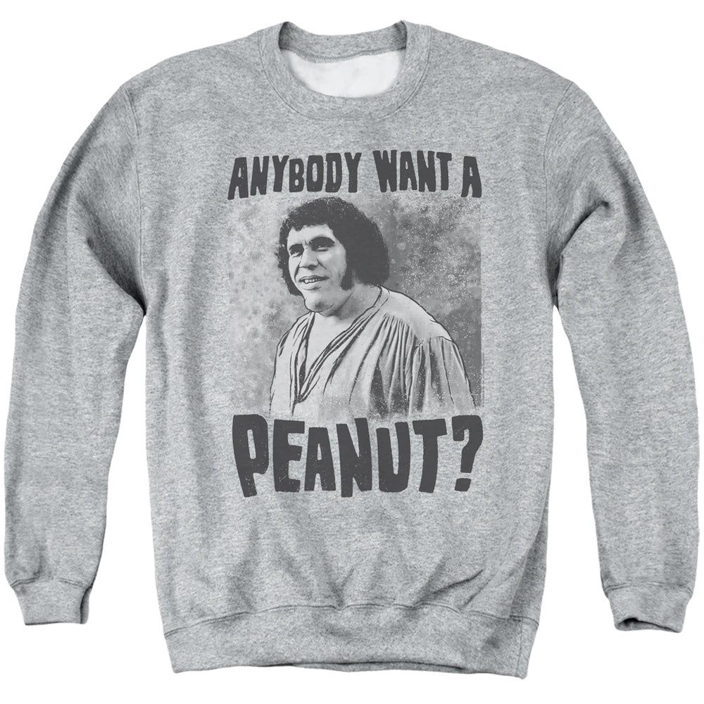 The Princess Bride A Giant Snack Athletic Heather Crewneck Sweatshirt
