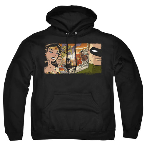 Justice League Cinematic League Pullover Hoodie