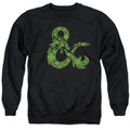Dungeons & Dragons St. Patrick's Day Shamrock Logo Crewneck Sweatshirt