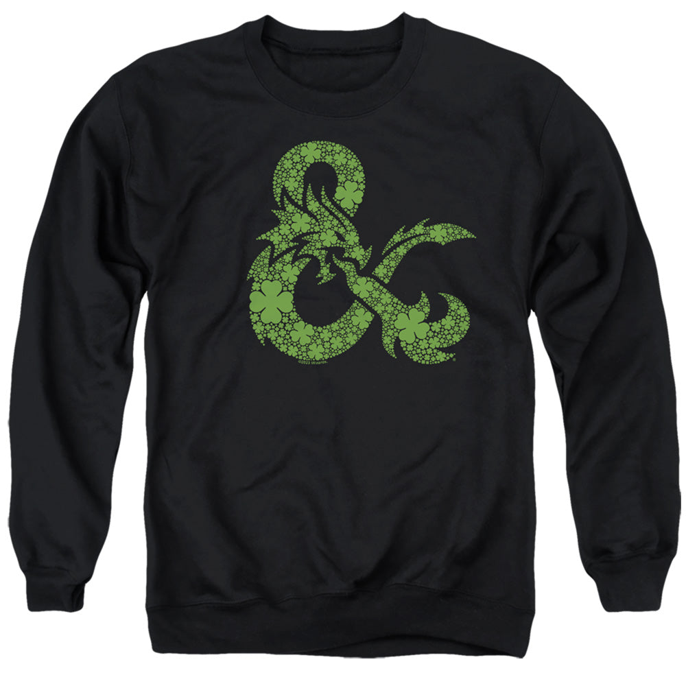 Dungeons & Dragons St. Patrick's Day Shamrock Logo Crewneck Sweatshirt