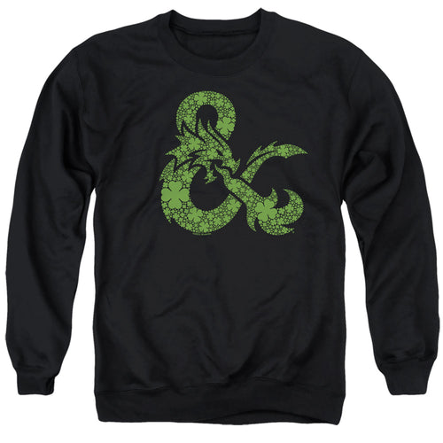 Dungeons & Dragons St. Patrick's Day Shamrock Logo Crewneck Sweatshirt