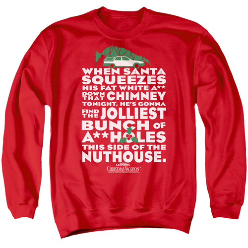 Christmas Vacation Jolliest Bunch Crewneck Sweatshirt