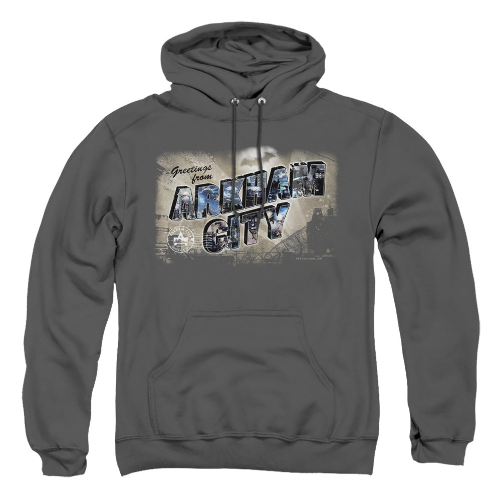Batman Greetings From Arkham Pullover Hoodie