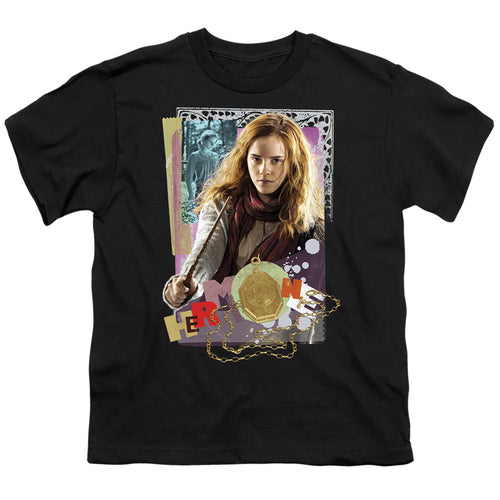 Harry Potter Hermione Colorful Paper Collage Youth/Toddler T-Shirt