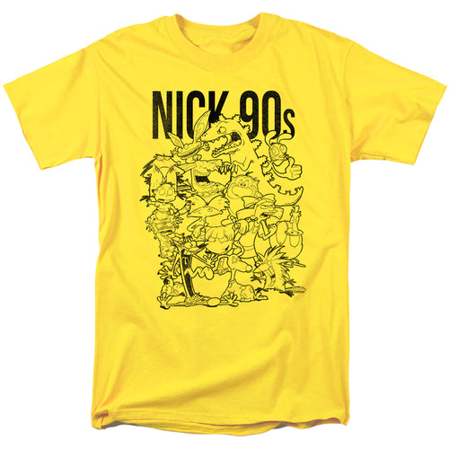 Nickelodeon 90s Line Art T-Shirt