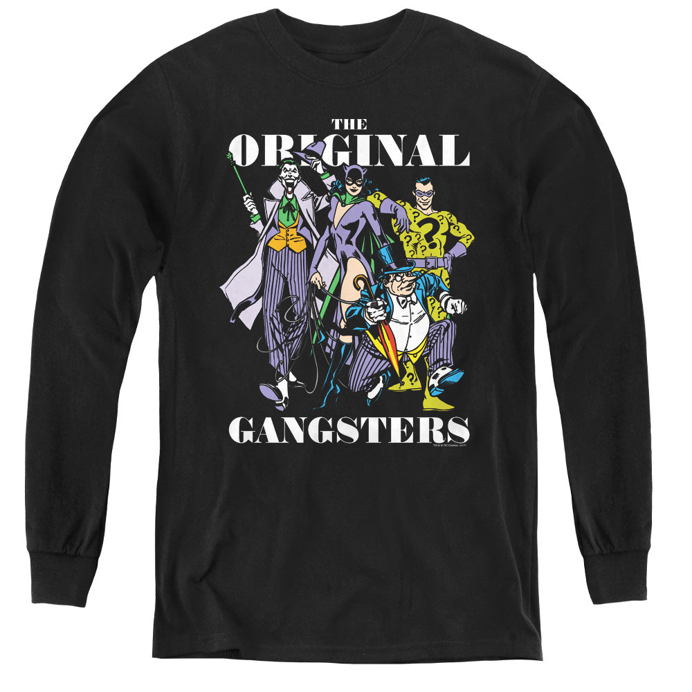 DC Comics Original Gangsters Youth Long Sleeve T-Shirt