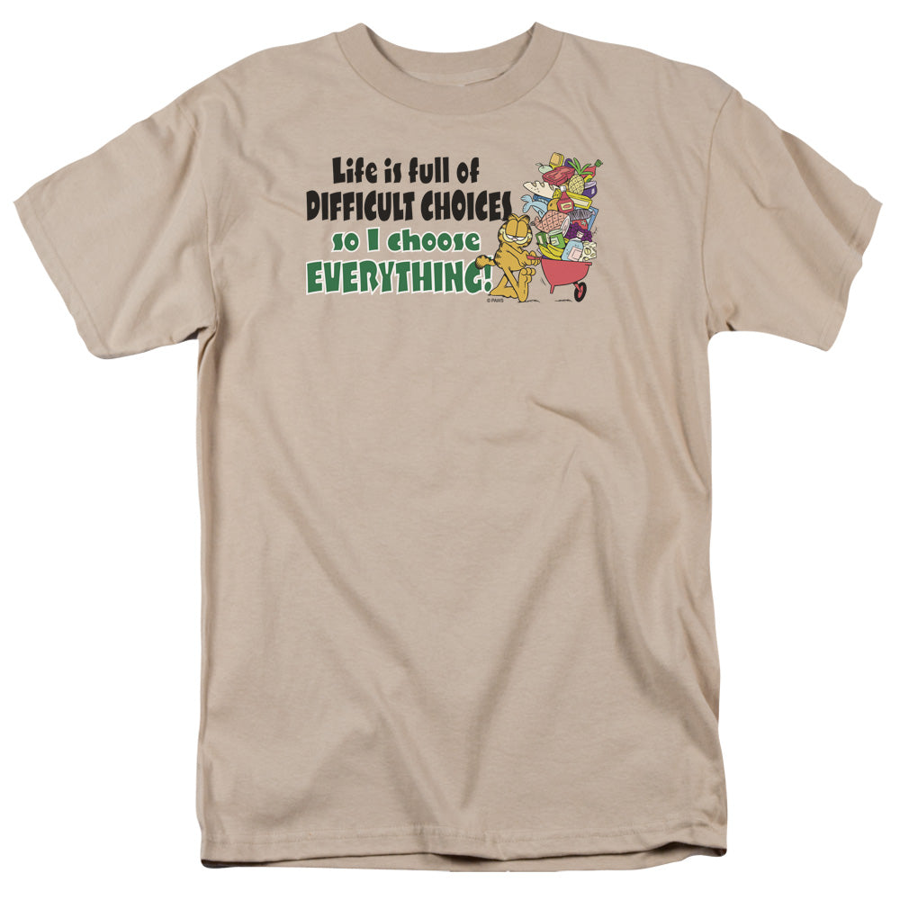 Garfield Difficult Choices T-Shirt