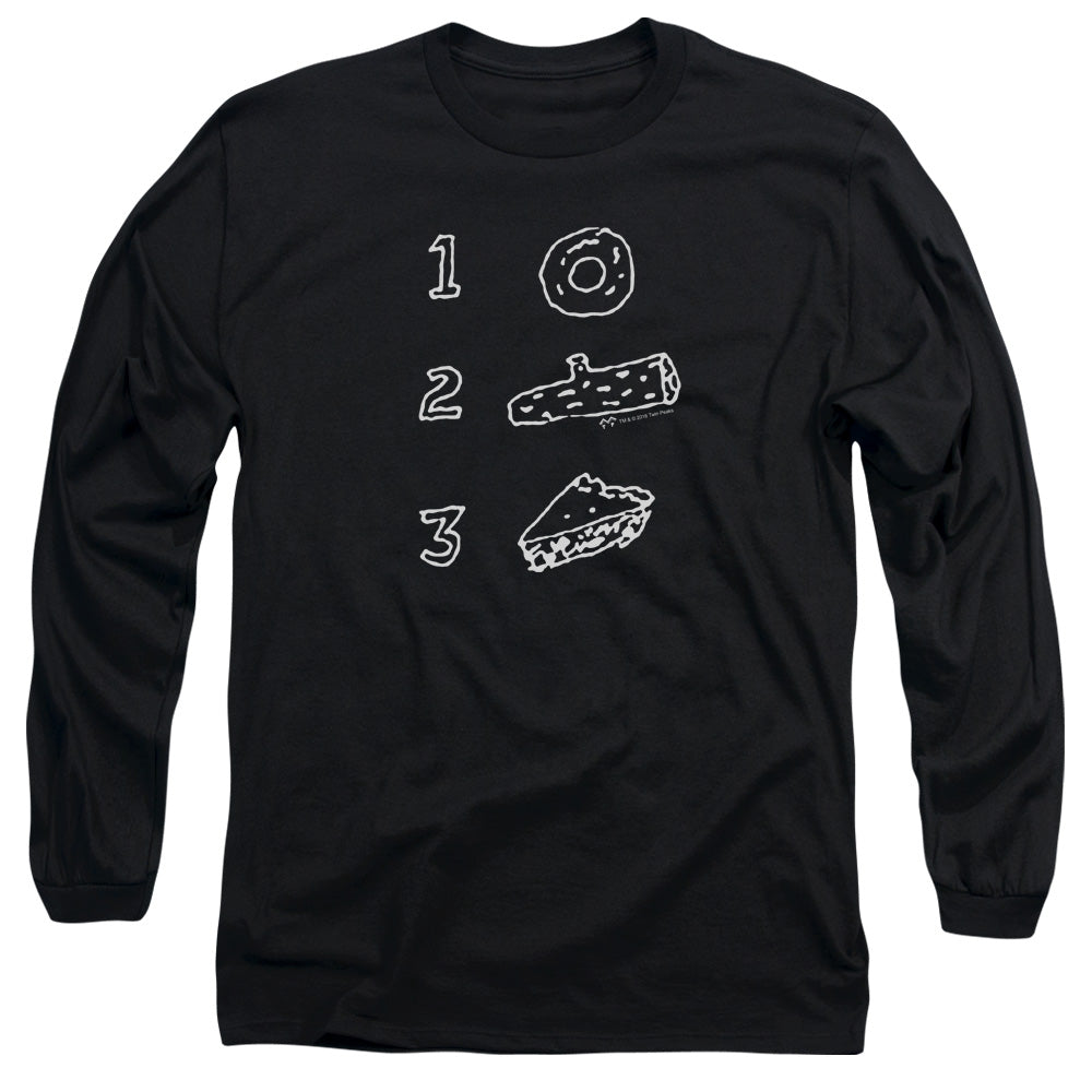Twin Peaks Donut Log Pie Long Sleeve T-Shirt